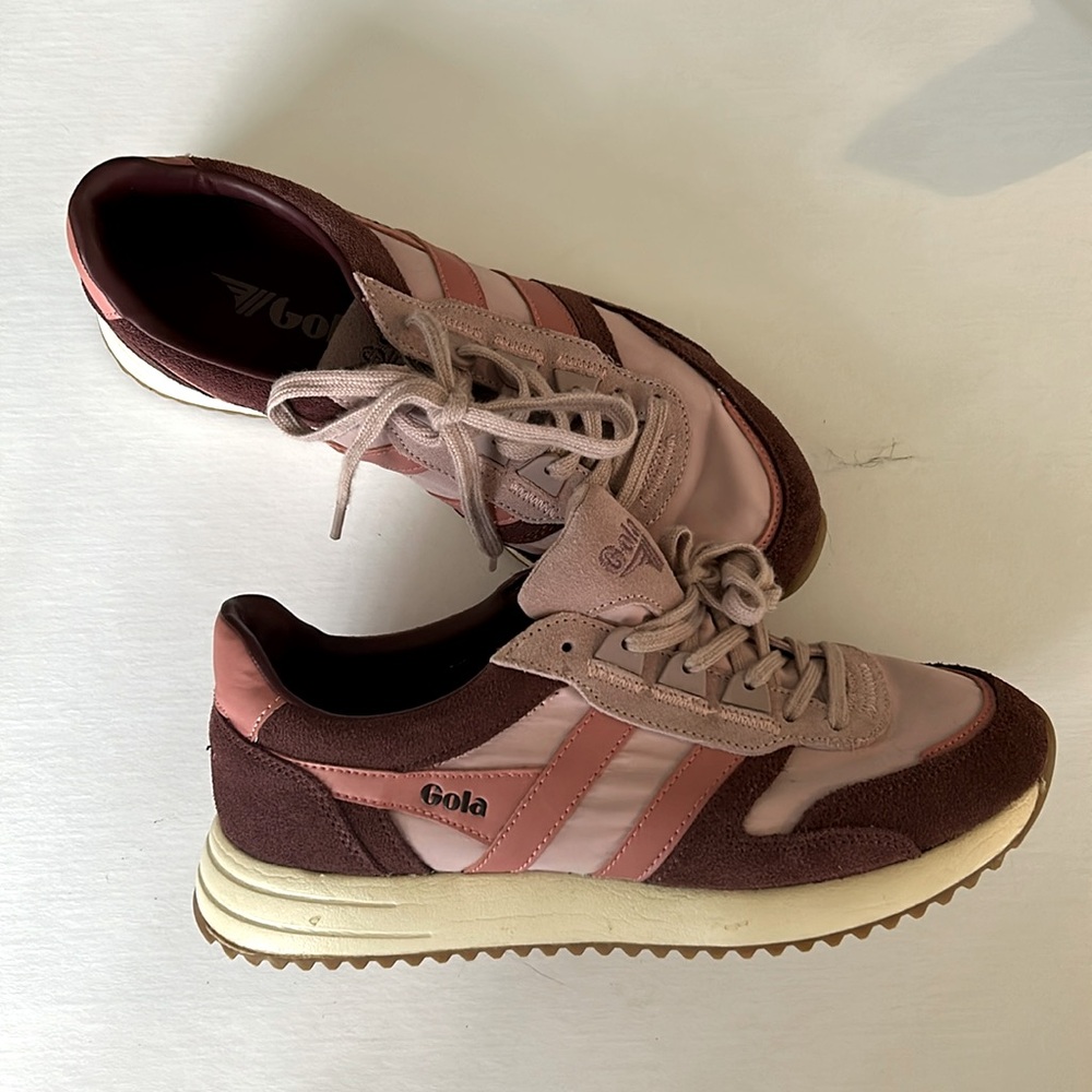 Gola pink sneakers
